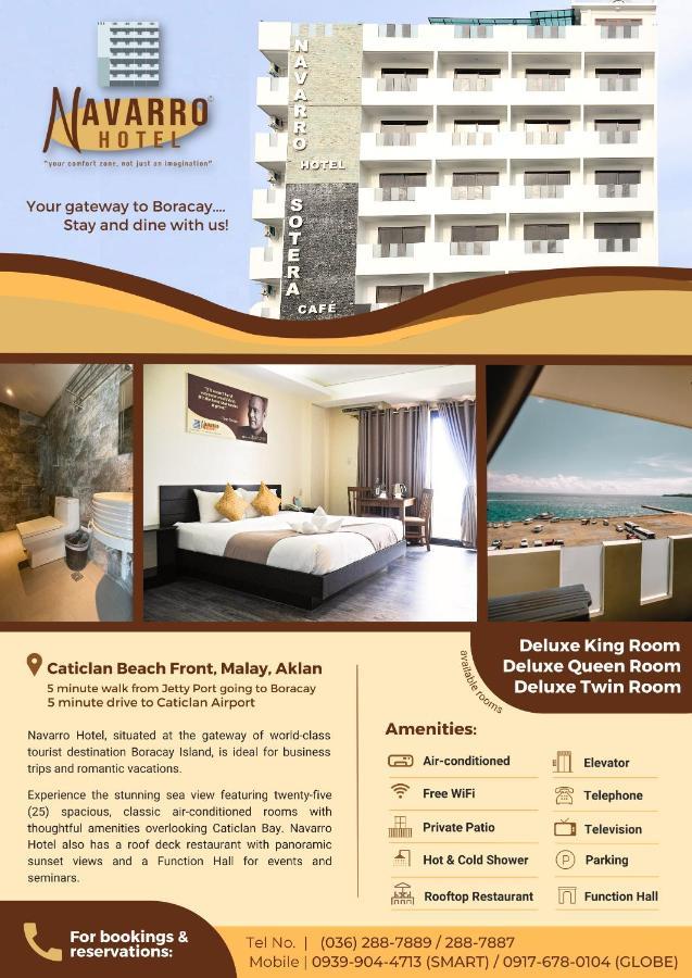 Navarro Hotel Caticlan Ngoại thất bức ảnh